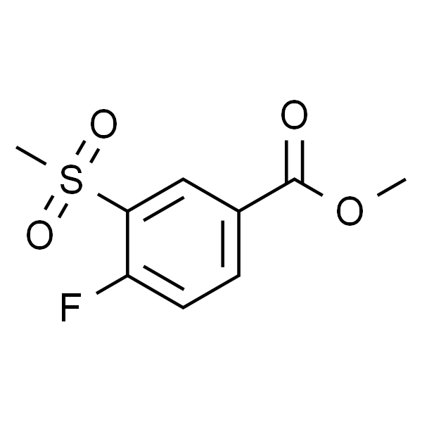 Methyl 4-Fluoro-3-(methylsulfonyl)benzoate