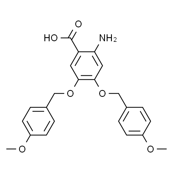 2-AMino-4,5-bis((4-Methoxybenzyl)oxy)benzoic acid