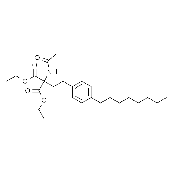 Diethyl 2-Acetamido-2-[2-(4-octylphenylethyl)malonate