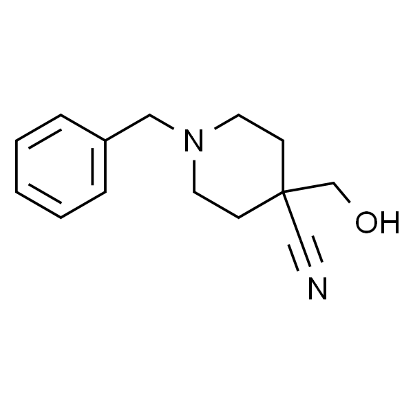 1-benzyl-4-(hydroxymethyl)piperidine-4-carbonitrile