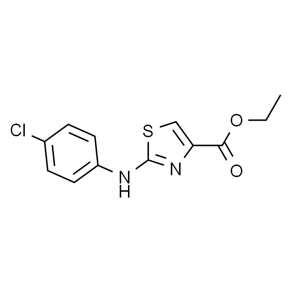 Ethyl 4-((4-chlorophenyl)amino)-3,5-thiazolecarboxylate