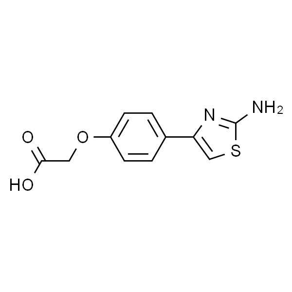 2-[4-(2-Amino-4-thiazolyl)phenoxy]acetic Acid