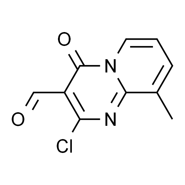 2-chloro-9-methyl-4-oxo-4H-pyrido[1,2-a]pyrimidine-3-carbaldehyde