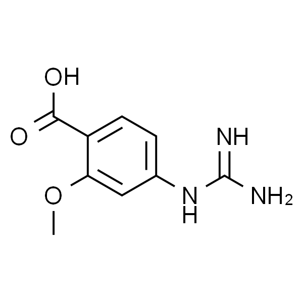 4-Guanidino-2-methoxybenzoic acid