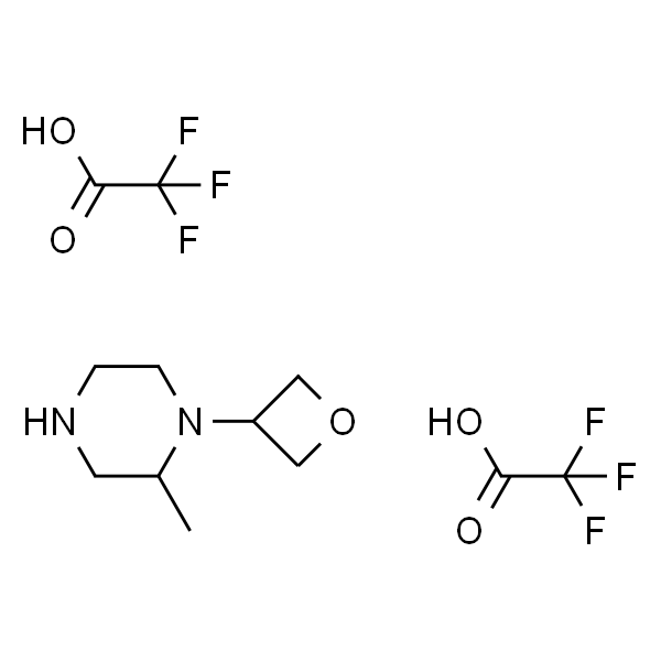 2-Methyl-1-(oxetan-3-yl)piperazine bis(2,2,2-trifluoroacetate)