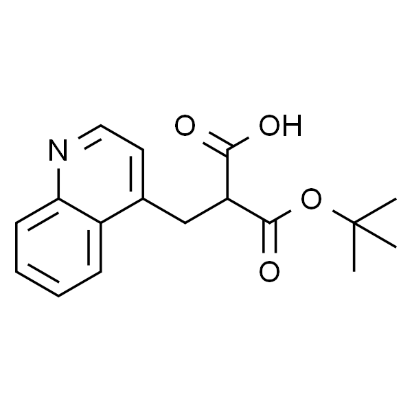 3-(tert-Butoxy)-3-oxo-2-(quinolin-4-ylmethyl)propanoic acid