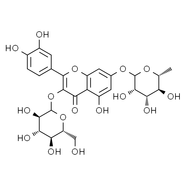 Quercetin 3-O-glucoside-7-O-rhamnoside