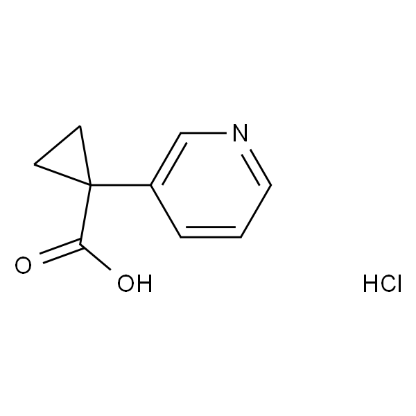 1-(Pyridin-3-yl)cyclopropane-1-carboxylic acid hydrochloride