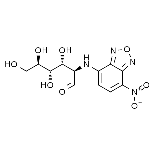 (2R,3R,4S,5R)-3,4,5,6-Tetrahydroxy-2-((7-nitrobenzo[c][1,2,5]oxadiazol-4-yl)amino)hexanal