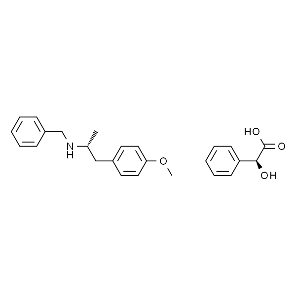 (2S)-HYDROXY(PHENYL)ACETIC ACID (2R)-N-BENZYL-1-(4-METHOXYPHENYL)PROPAN-2-AMINE (1:1) (SALT)