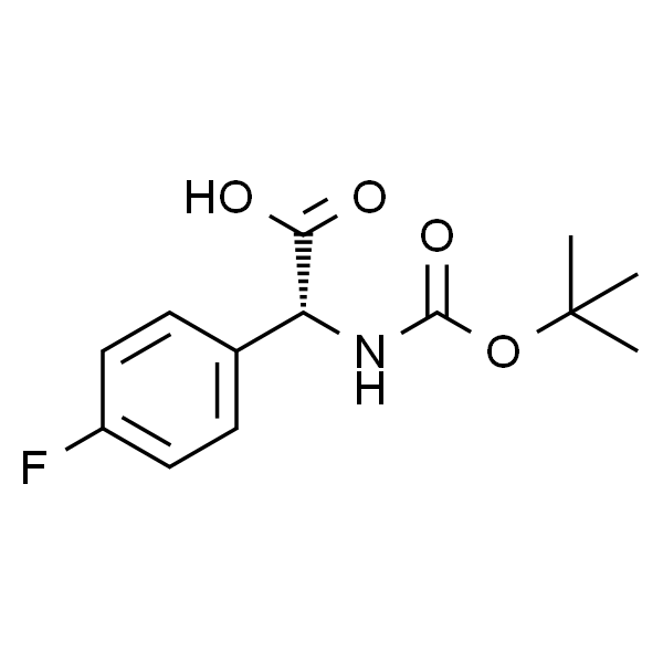 Boc-(R)-2-amino-2-(4-fluorophenyl)acetic acid