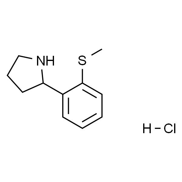 2-(2-(Methylthio)phenyl)pyrrolidine hydrochloride