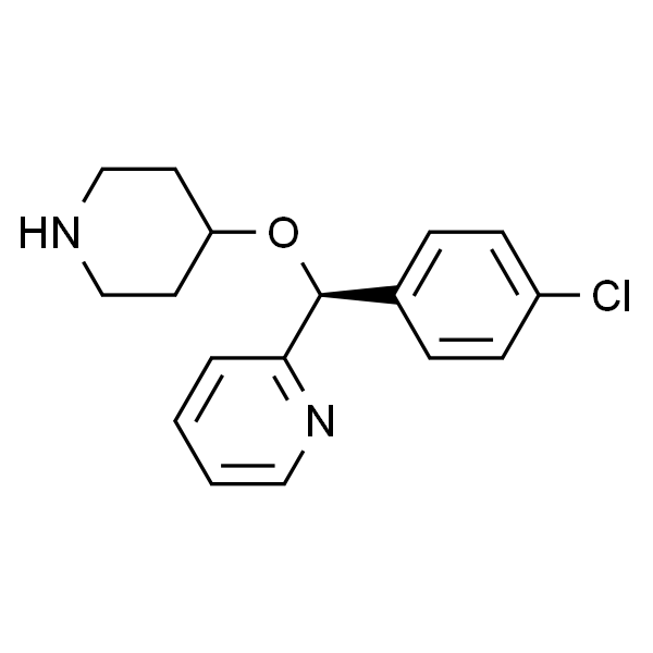 (S)-2-((4-Chlorophenyl)(piperidin-4-yloxy)methyl)pyridine