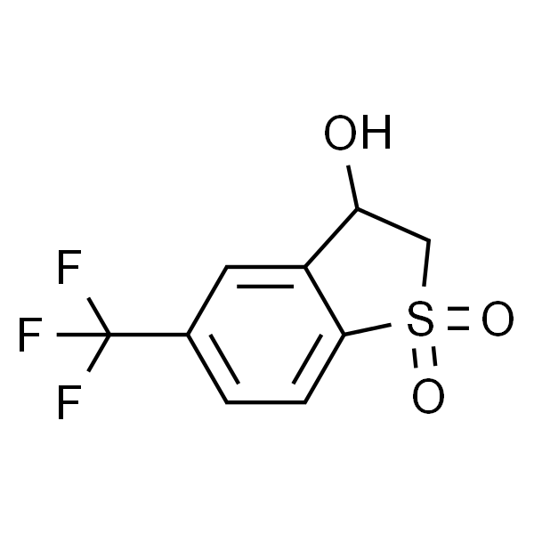 3-Hydroxy-5-(trifluoromethyl)-2,3-dihydrobenzothiophene 1,1-Dioxide