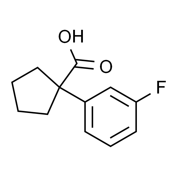 1-(3-Fluorophenyl)cyclopentanecarboxylic acid