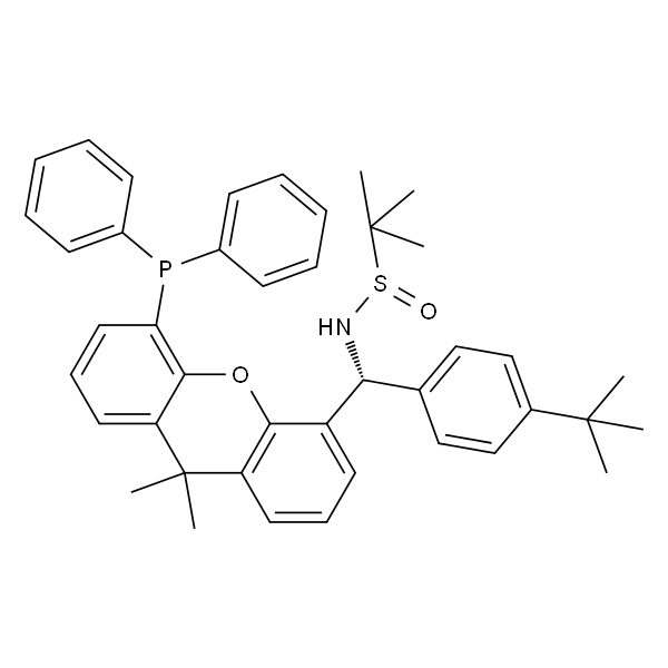 [S(R)]-N-[(R)-[4-(1,1-Dimethylethyl)phenyl][5-(diphenylphosphino)-9,9-dimethyl-9H-xanthen-4-yl]methyl]-2-methyl-2-propanesulfinamide