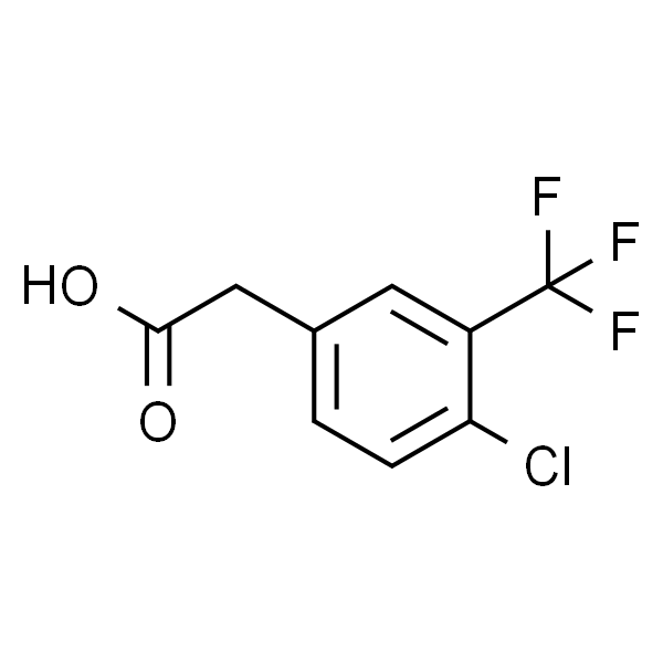 4-Chloro-3-(trifluoromethyl)phenylacetic acid