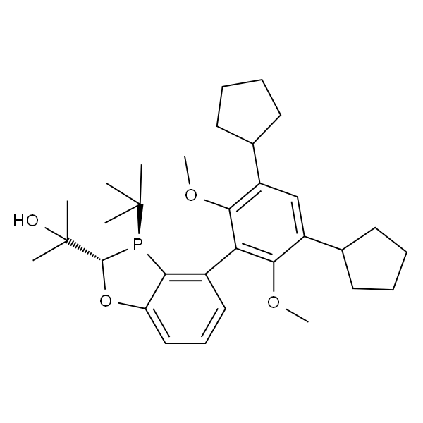 2-((2S,3S)-3-(tert-butyl)-4-(3,5-dicyclopentyl-2,6-dimethoxyphenyl)-2,3-dihydrobenzo[d][1,3]oxaphosphol-2-yl)propan-2-ol