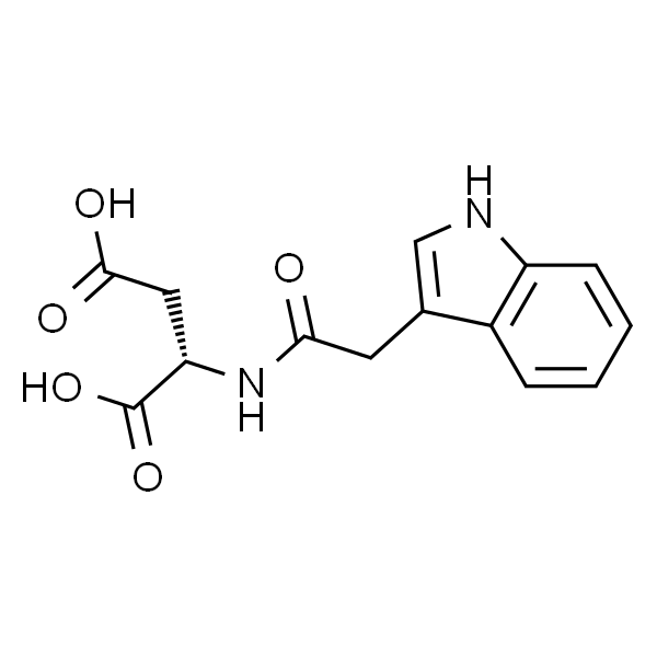 (S)-2-(2-(1H-Indol-3-yl)acetamido)succinic acid