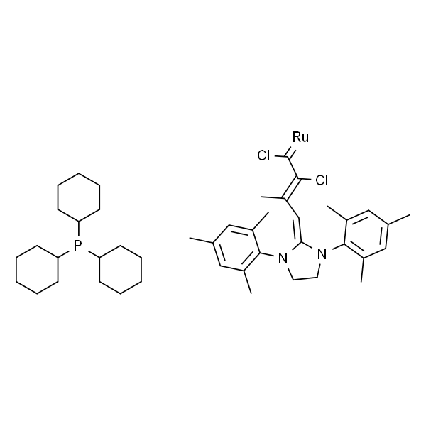 Dichloro[1,3-bis(2,4,6-trimethylphenyl)-2-imidazolidinylidene](3-methyl-2-butenylidene) (tricyclohexylphosphine)ruthenium(II)