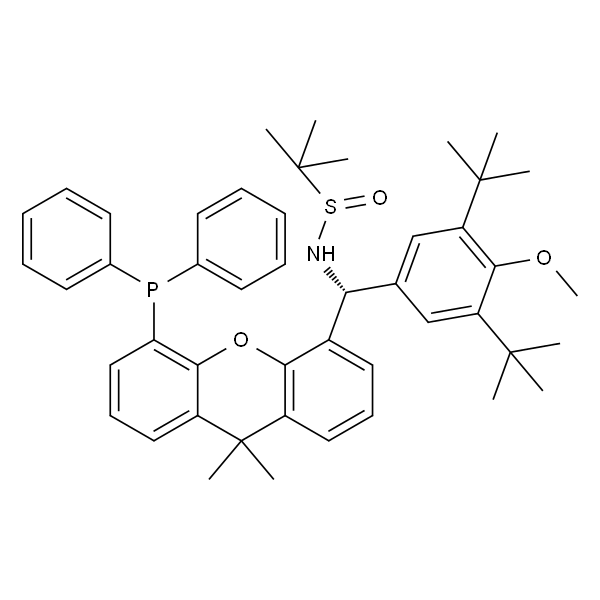 [S(R)]-N-[(R)-[3,5-Di-tert-butyl-4-methoxyphenyl][5-(diphenylphosphino)-9,9-dimethyl-9H-xanthen-4-yl]methyl]-2-methyl-2-propanesulfinamide