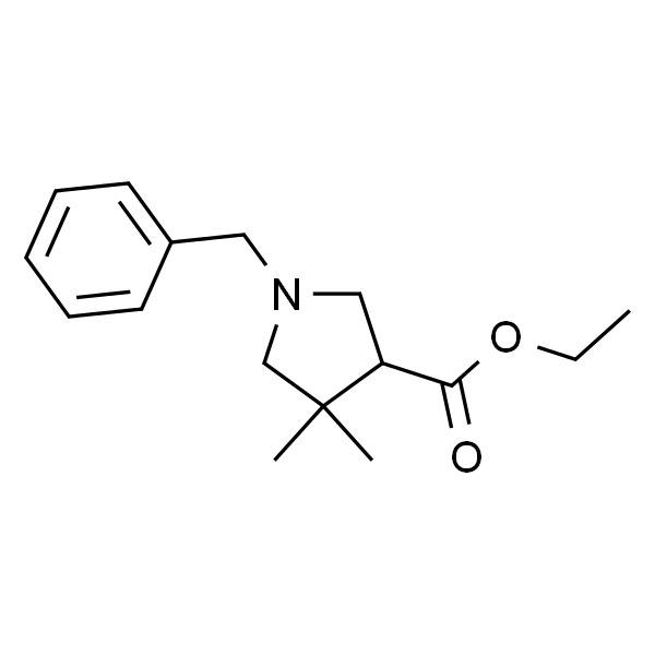 ethyl 1-benzyl-4，4-dimethylpyrrolidine-3-carboxylate