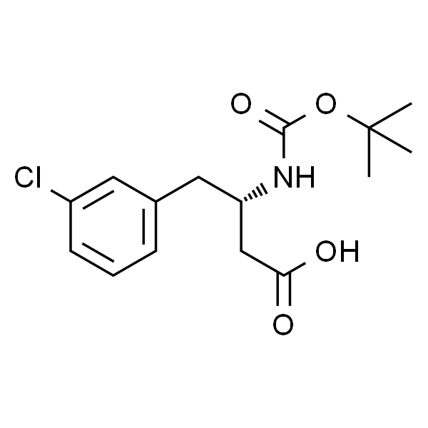 (S)-3-(Boc-amino)-4-(3-chlorophenyl)butyric acid