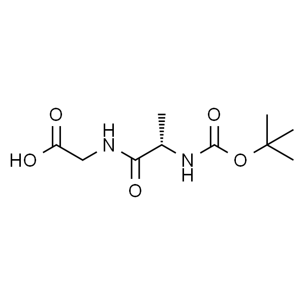 (S)-2-(2-((tert-Butoxycarbonyl)amino)propanamido)acetic acid