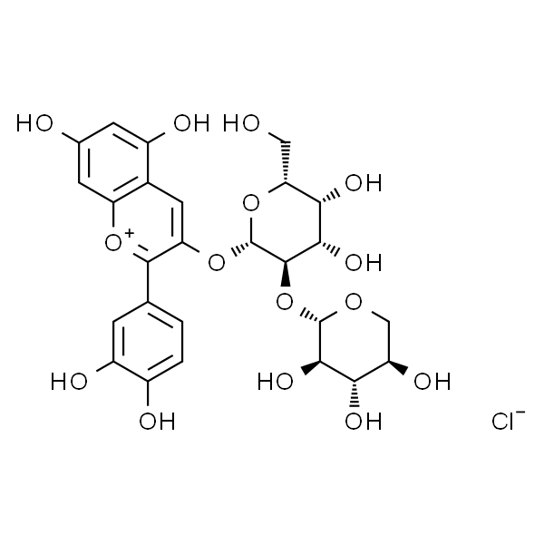 Cyanidin-3-O-lathyroside chloride