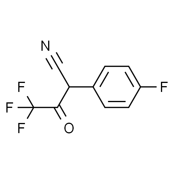 4,4,4-Trifluoro-2-(4-fluorophenyl)-3-oxobutanenitrile