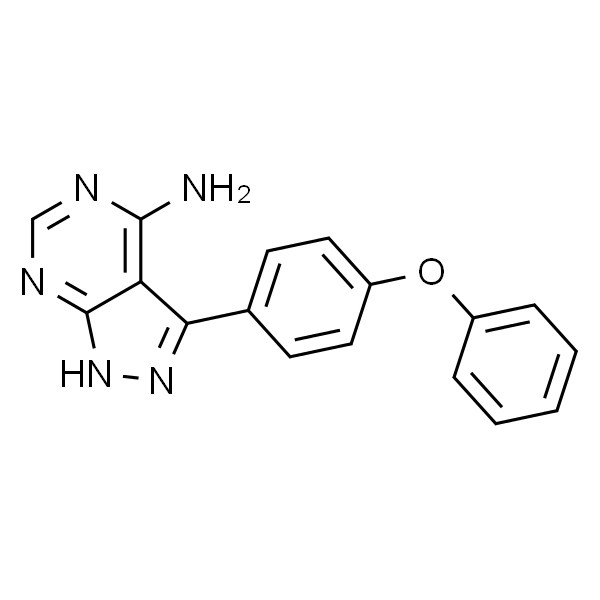 3-(4-Phenoxyphenyl)-1H-pyrazolo[3,4-d]pyrimidin-4-amine