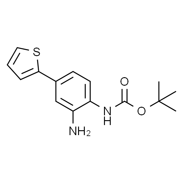 tert-Butyl (2-amino-4-(thiophen-2-yl)phenyl)carbamate