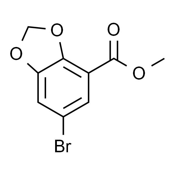 Methyl 6-bromobenzo[d][1，3]dioxole-4-carboxylate