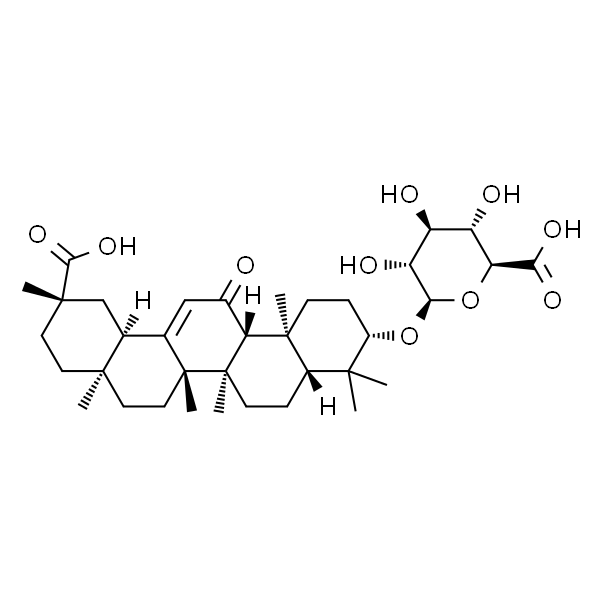 Glycyrrhetic acid 3-O-mono-beta-D-glucuronide