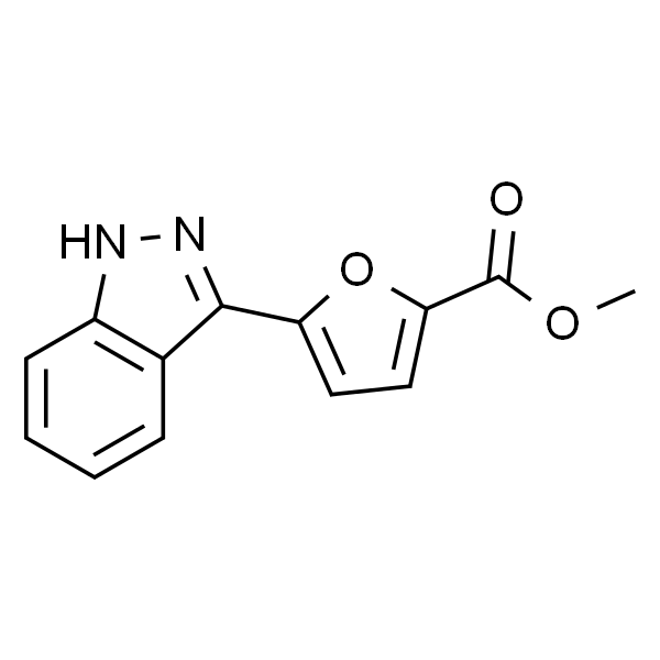 2-Furancarboxylic acid, 5-(1H-indazol-3-yl)-, methyl ester