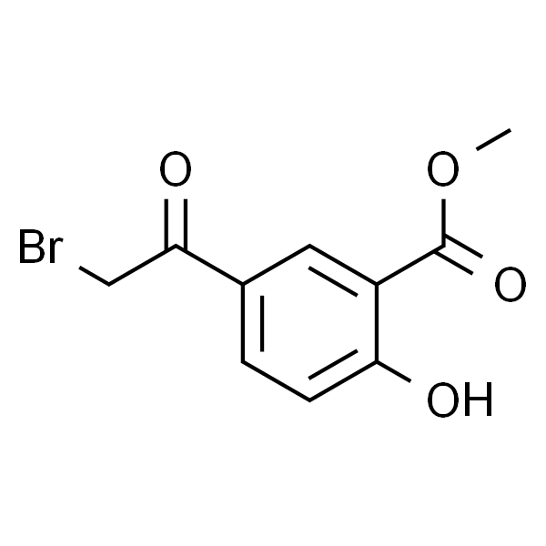 5-(2-Bromoacetyl)-2-hydroxybenzoic acid methyl ester