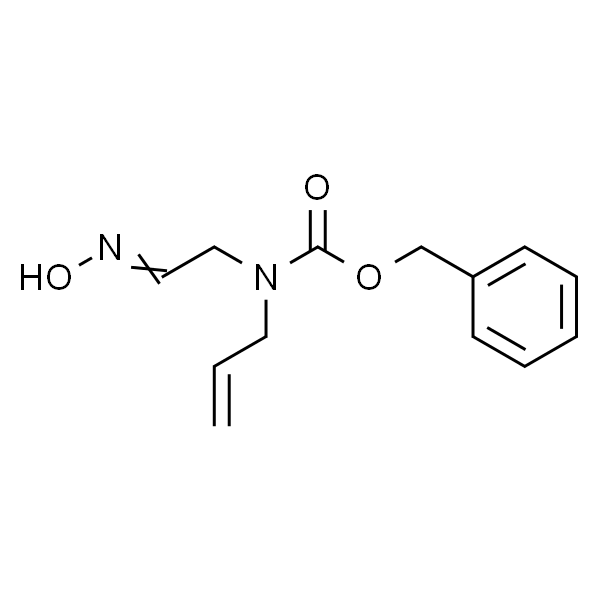 Benzyl allyl[2-(hydroxyimino)ethyl]carbamate