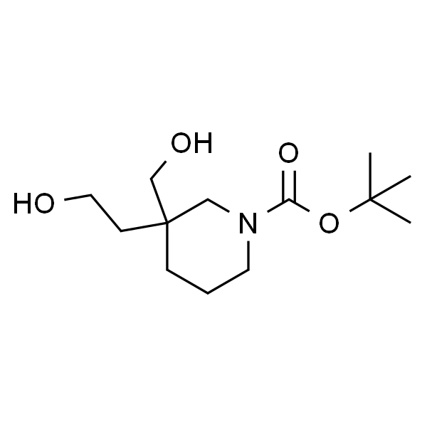 tert-butyl 3-(2-hydroxyethyl)-3-(hydroxymethyl)piperidine-1-carboxylate