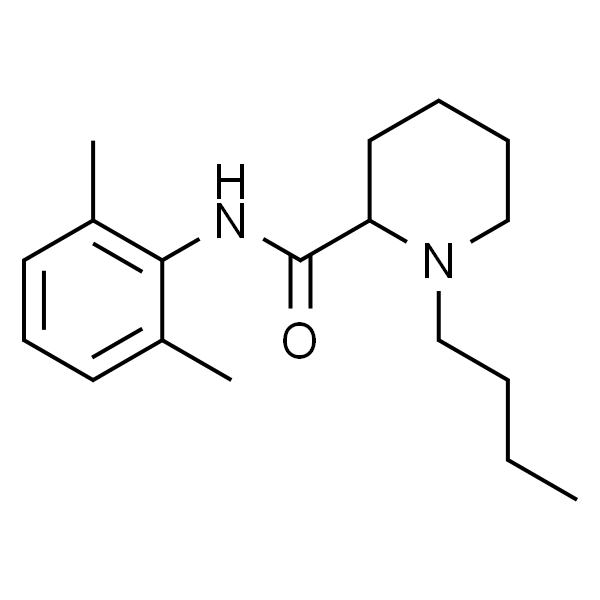 1-Butyl-N-(2，6-dimethylphenyl)piperidine-2-carboxamide