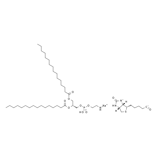 1,2-dipalmitoyl-sn-glycero-3-phosphoethanolamine-N-(biotinyl) (sodium salt)