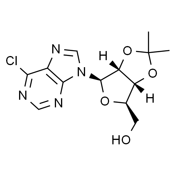 6-Chloro-9-[2，3-O-(1-methylethylidene)-beta-D-ribofuranosyl]-9H-Purine