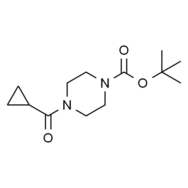 tert-Butyl 4-(cyclopropanecarbonyl)piperazine-1-carboxylate