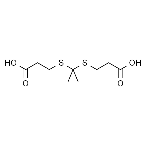 Propanoic acid, 3,3'-[(1-methylethylidene)bis(thio)]bis-