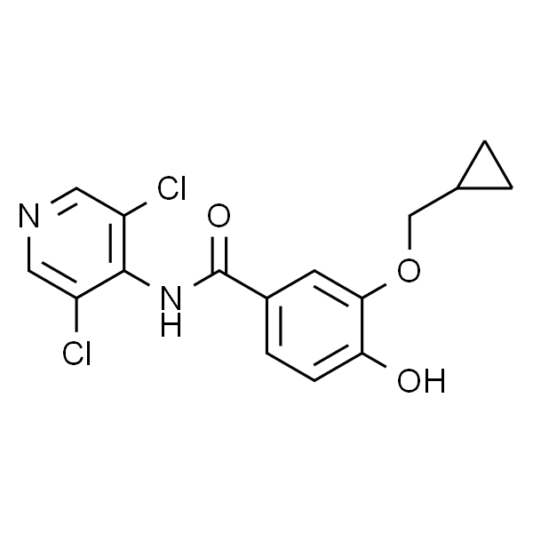 3-(Cyclopropylmethoxy)-N-(3,5-dichloropyridin-4-yl)-4-hydroxybenzamide