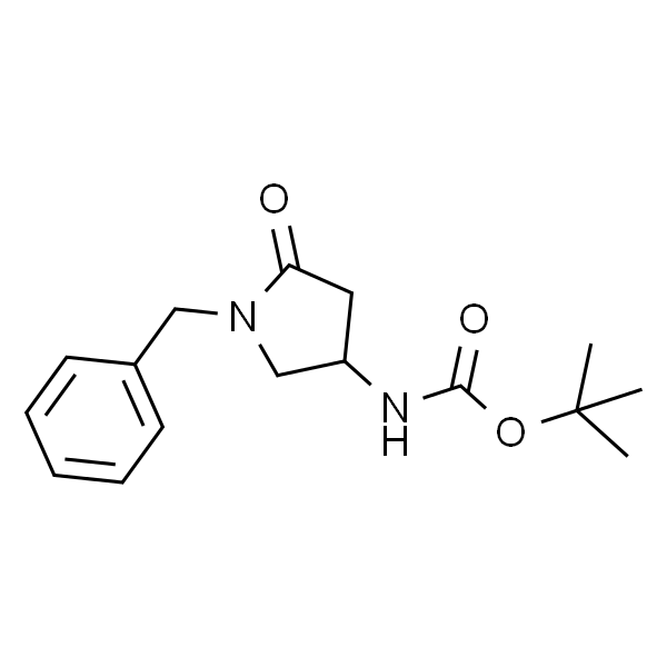 tert-Butyl (1-benzyl-5-oxopyrrolidin-3-yl)carbamate