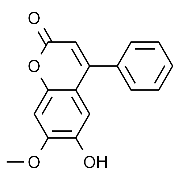 6-Hydroxy-7-methoxy-4-phenylcoumarin