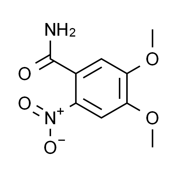 3,4-DIMETHOXY-6-NITROBENZAMIDE