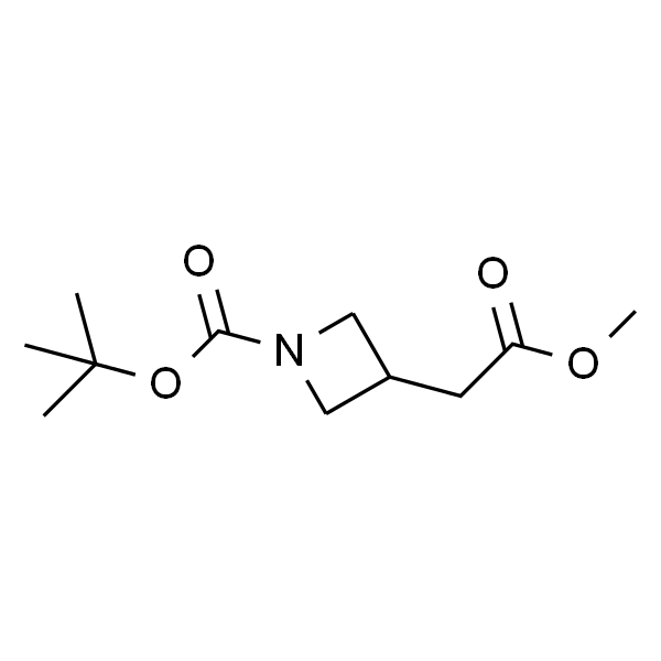 tert-Butyl 3-(2-methoxy-2-oxoethyl)azetidine-1-carboxylate