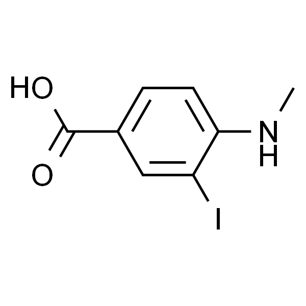 3-Iodo-4-(methylamino)benzoic acid