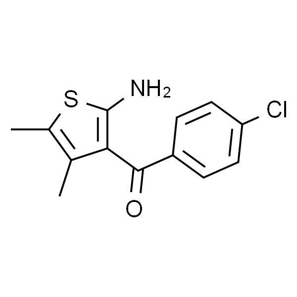 Methanone, (2-amino-4,5-dimethyl-3-thienyl)(4-chlorophenyl)-